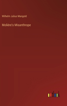 Hardcover Molière's Misanthrope [French] Book