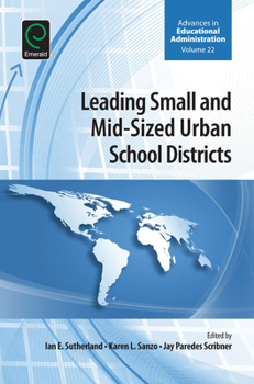 Hardcover Leading Small and Mid-Sized Urban School Districts Book