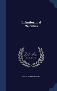Hardcover Infinitesimal Calculus Book