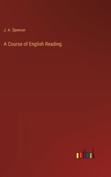 Hardcover A Course of English Reading Book