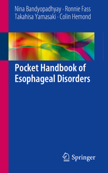 Paperback Pocket Handbook of Esophageal Disorders Book