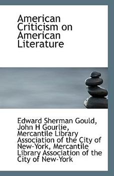 Paperback American Criticism on American Literature Book