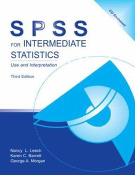 Paperback SPSS for Intermediate Statistics: Use and Interpretation [With CD-ROM] Book