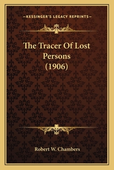 The Tracer of Lost Persons