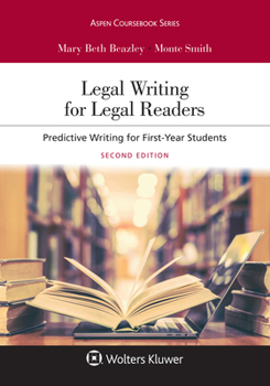 Paperback Legal Writing for Legal Readers: Predictive Writing for First-Year Students Book