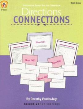 Paperback Directions Connections: Interactive Games for the Classroom: Middle Grades Book