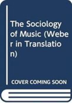 Hardcover The Sociology of Music Book