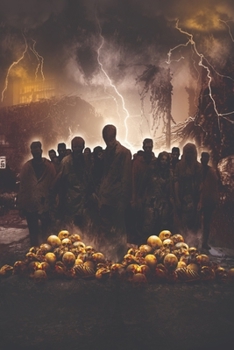 Zombie Madness Halloween Lined Notebook: 110 Blank Lined (6x9) Pages to Jot Down Your Thoughts