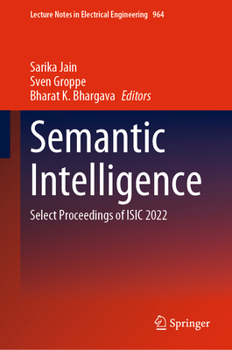 Hardcover Semantic Intelligence: Select Proceedings of Isic 2022 Book