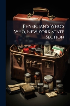 Paperback Physician's Who's Who, New York State Section Book