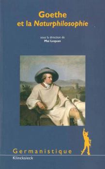 Paperback Goethe Et La Naturphilosophie [French] Book