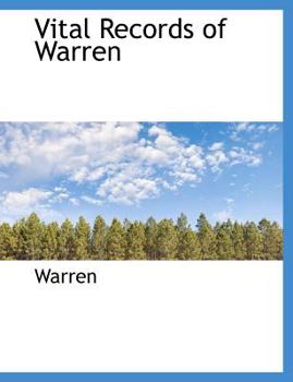 Vital Records of Warren