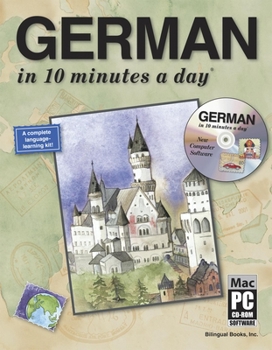 Paperback GERMAN in 10 minutes a day® with CD-ROM Book