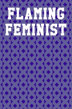 Flaming Feminist: Blank Ukelele Tab Notebook 6”x9” 120 Pages