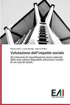 Paperback Valutazione dell'impatto sociale [Italian] Book