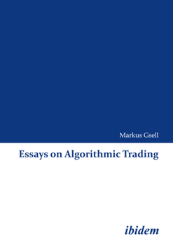 Paperback Essays on Algorithmic Trading Book