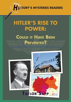 Paperback Hitler's Rise to Power: Could It Have Been Prevented? Book