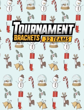 Paperback Tournament Brackets - 32 Teams Book