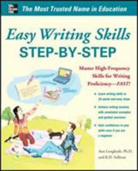 Paperback Easy Writing Skills Step-by-Step Book