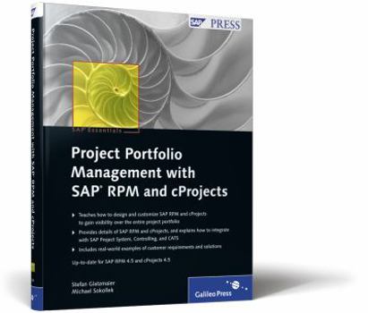 Hardcover Project Portfolio Management with cProjects and SAP RPM Book