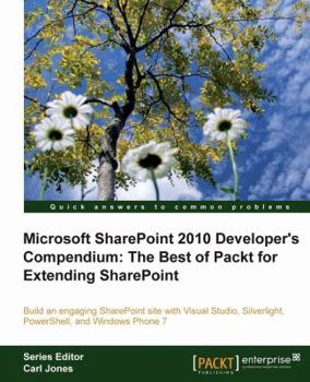 Paperback Microsoft Sharepoint 2010 Developer's Compendium: The Best of Packt for Extending Sharepoint Book