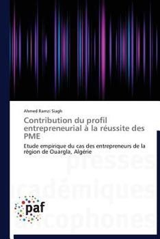 Paperback Contribution Du Profil Entrepreneurial À La Réussite Des Pme [French] Book