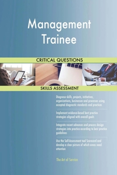 Paperback Management Trainee Critical Questions Skills Assessment Book