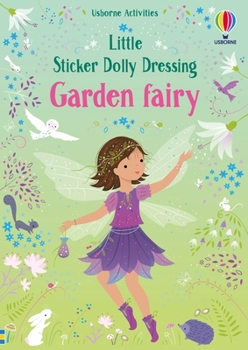 Paperback Little Sticker Dolly Dressing Garden Fairy Book