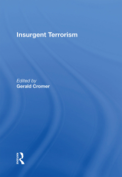 Paperback Insurgent Terrorism Book