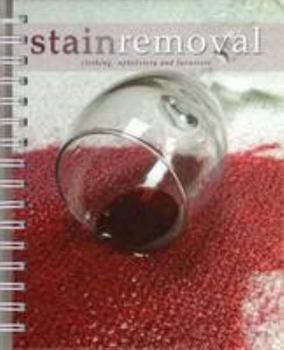 Spiral-bound Stain Removal Book