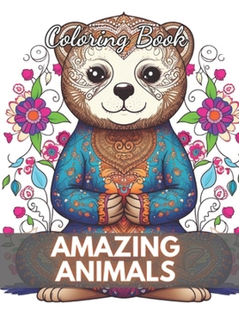 Paperback Amazing Animals Coloring Book: 100+ High-Quality and Unique Colouring Pages Book