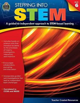 Paperback Stepping Into Stem Grade 6 Book