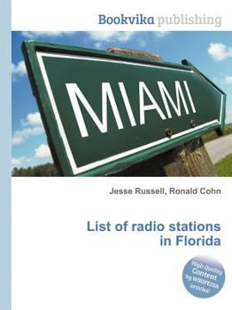 Paperback List of Radio Stations in Florida Book
