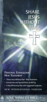 Paperback Share Jesus Without Fear: Personal Evangelism New Testament / New International Version / Bonded Leather Book