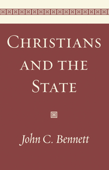 Paperback Christians and the State Book