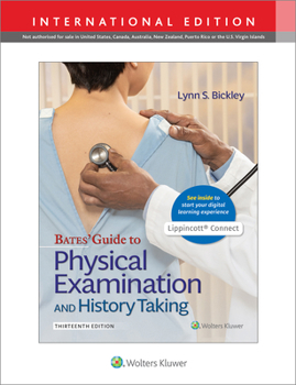 Hardcover Bates' Guide To Physical Examination and History Taking (Lippincott Connect) Book