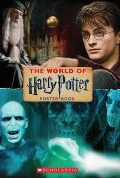 Hardcover The World of Harry Potter: Harry Potter Poster Book