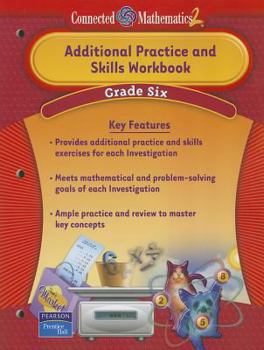 Paperback Prentice Hall Connected Mathematics Grade 6 Additional Practice Workbook 2006c Book