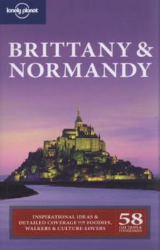 Paperback Lonely Planet Brittany & Normandy Book