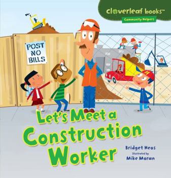 Paperback Let's Meet a Construction Worker Book
