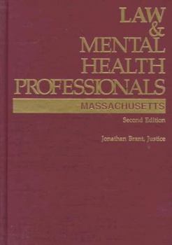 Hardcover Law and Mental Health Professionals: Massachusetts Book