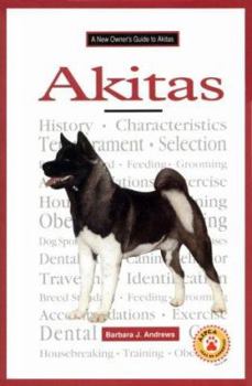Hardcover New Owners Guide to Akitas Book
