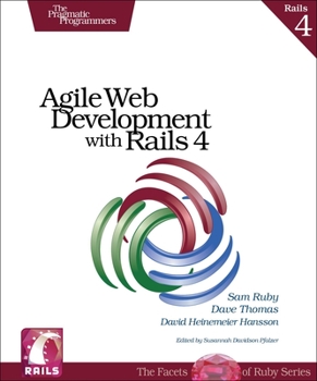 Paperback Agile Web Development with Rails 4 Book