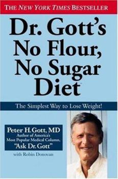 Hardcover Dr. Gott's No Flour, No Sugar Diet Book