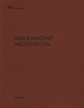 Paperback Aebi & Vincent Architectes: de Aedibus [German] Book