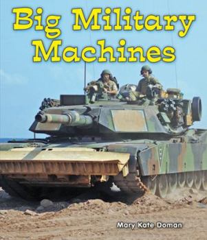 Paperback Big Military Machines Book