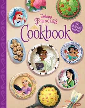 Hardcover The Disney Princess Cookbook Book