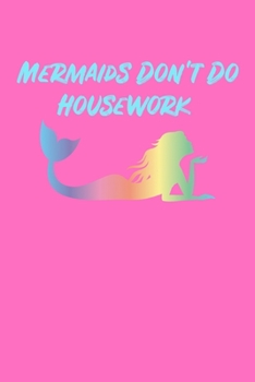Paperback Mermaids Don't Do Housework: Personal Expense Tracker Book
