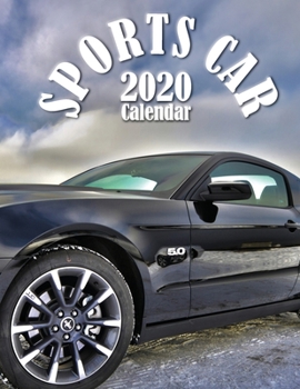 Paperback Sports Car 2020 Calendar Book