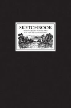 Hardcover Sketchbook Black Medium Book